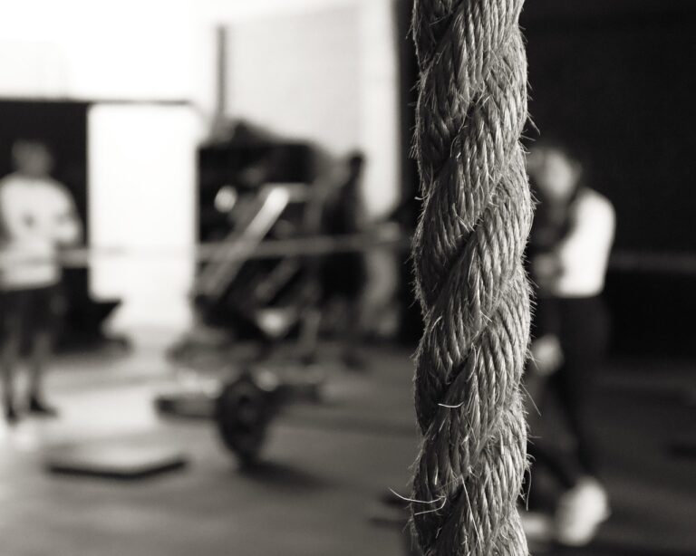 Box de CrossFit con material de entrenamiento
